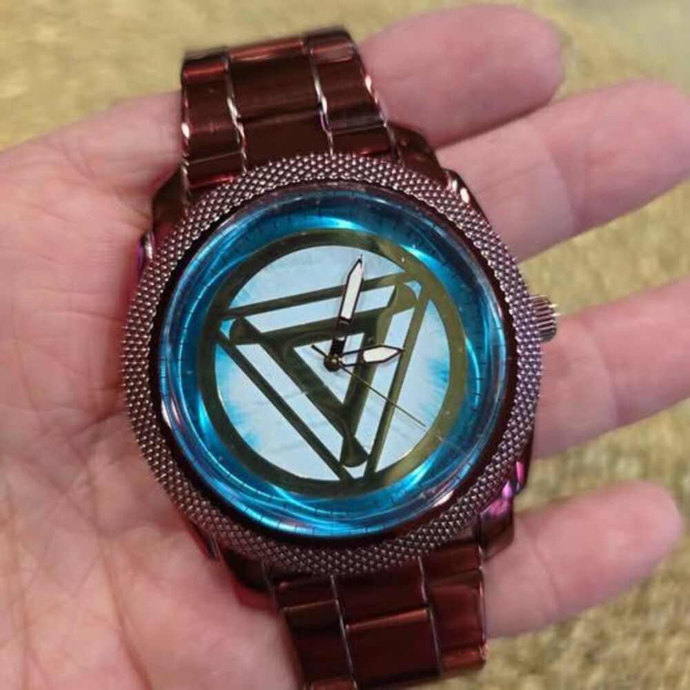 Marvel Iron Man 48mm Arc Reactor Watch IRM8001